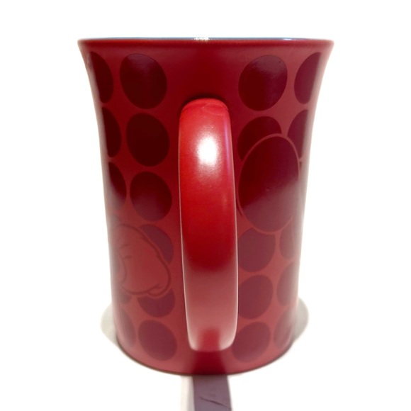 Walt Disney World Mickey Mouse Mug Red Blue Interior Ceramic Authentic Parks Cup - Picture 7 of 10